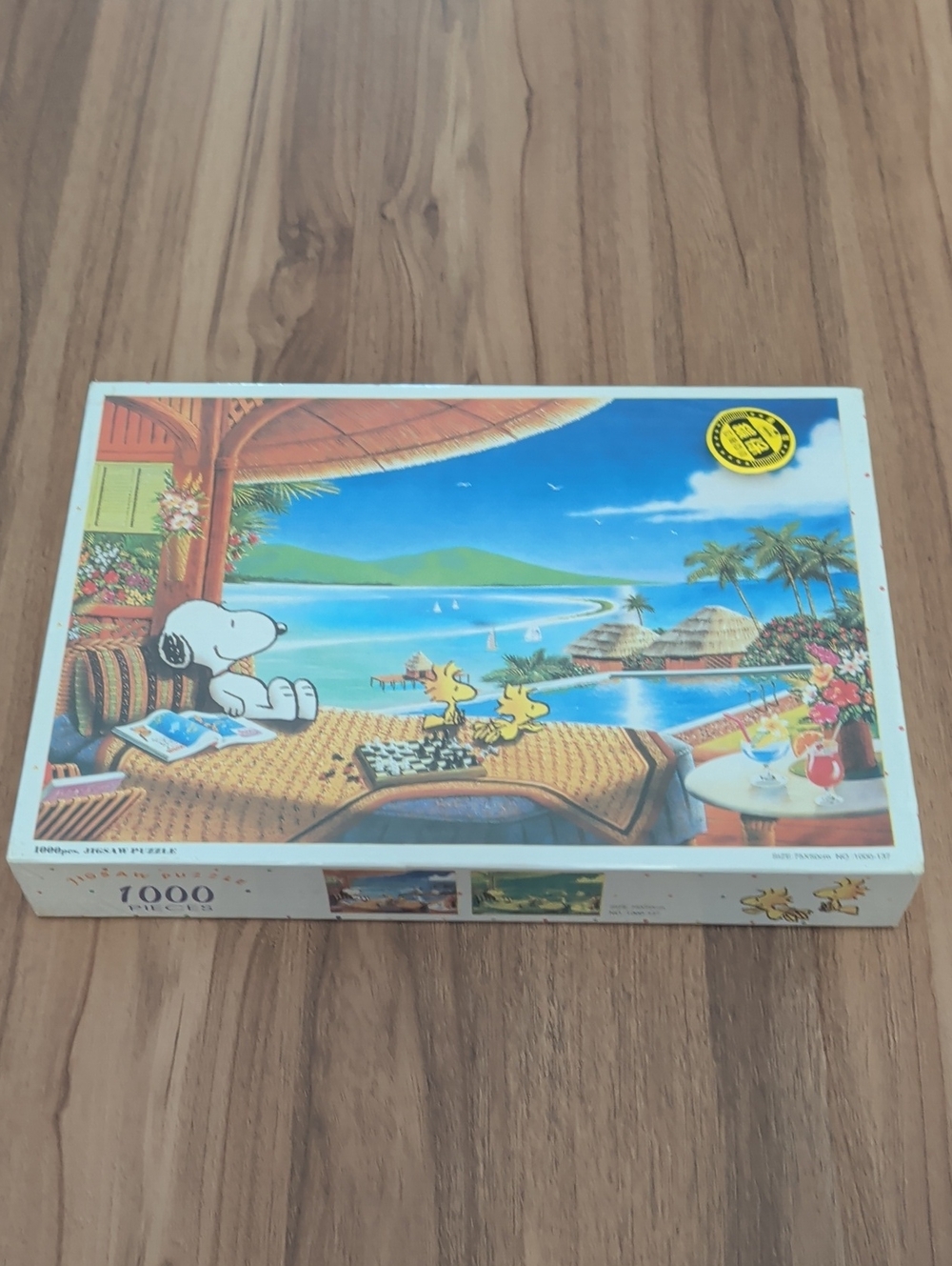 (NEW) Vintage 1997 Ravensburger Snoopy on Holiday puzzle